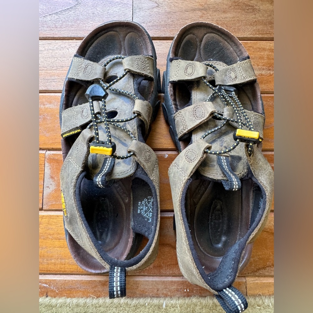 KEEN Sarasota Sport Sandals Womens Size 9 In Brown Leather, Waterproof - Picture 5 of 5